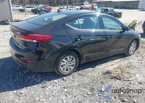 2018 Hyundai Elantra Se from USA, damaged, VIN 5NPD74LF8JH402258